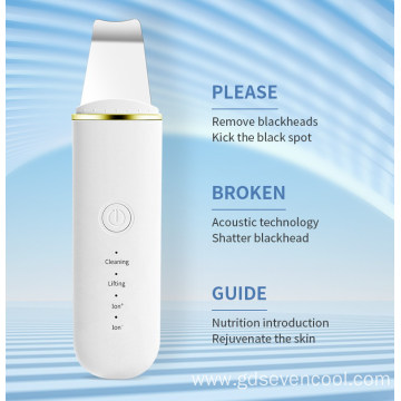 Face Rechargeable Ultrasonic Skin Scrubber Skin Care Spatula